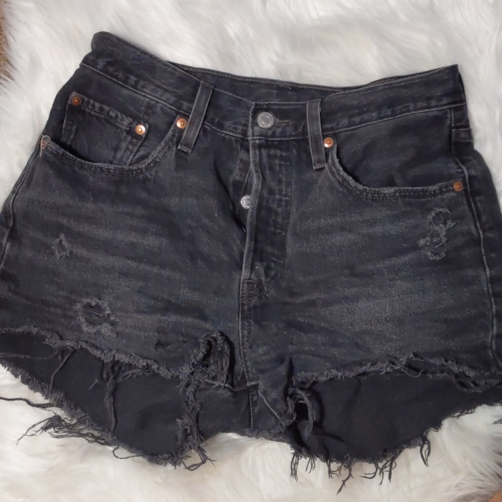 Levi's 501 button up shorts